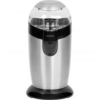 Molinillo Eléctrico de Café Bomann KSW 445, 120W, Capacidad 40gr para 20 Tazas, Cuchillas de Acero Inoxidable, Tamaño Compacto
