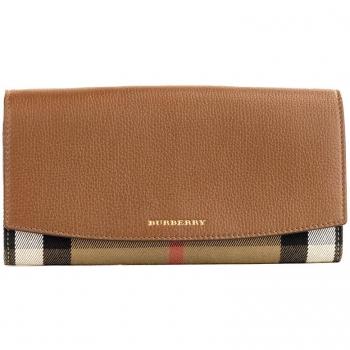 Burberry Small Red Pebbled Leather Elongated Camera Crossbody Bag Purse
