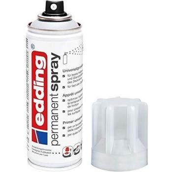 Edding - Permanent Spray pintura acrílica 200 ml Gris Bote de spray
