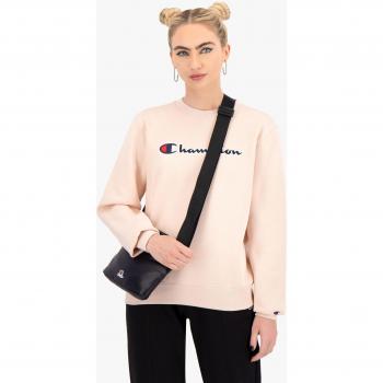 Champion Women's Pink Crewneck Sweatshirt Size L