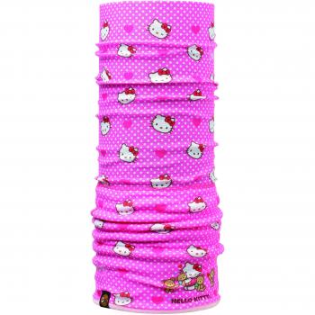 Buff Polar - Cinta de Pelo para Ciclismo para niña, Color Rosa