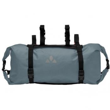 Vaude Bolsa Manillar Trailfront II 13L - Bolsa para bicicleta, capacidad de 13 litros, diseño ergonómico, material resistente al agua, sistema de sujeción fácil y rápido, reflectores para mayor visibilidad en condiciones de