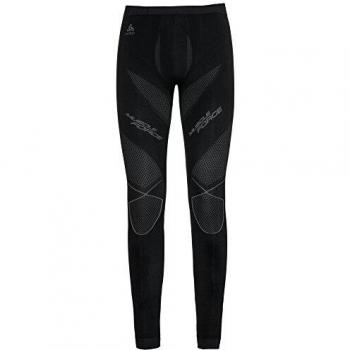Odlo Evolution Muscle Force Pantalones Compresión, Mujer, Negro/Gris