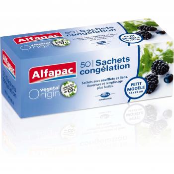 Alfapac - Bolsas de congelación biodegradables, pequeñas