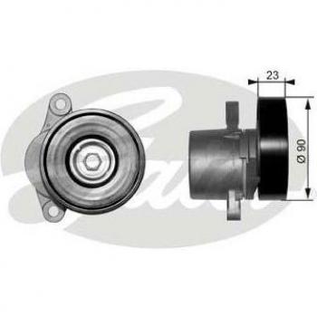 GATES Tensioner Lever, v-ribbed belt T38156