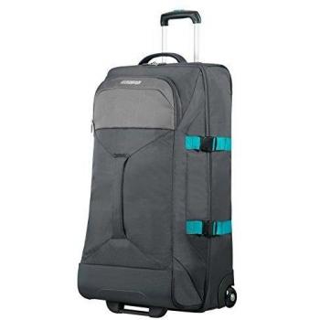 AMERICAN TOURISTER Road Quest - 2 Compartments Wheeled Duffle L Bolsa de Viaje, 80 cm, 88 Liters, Gris