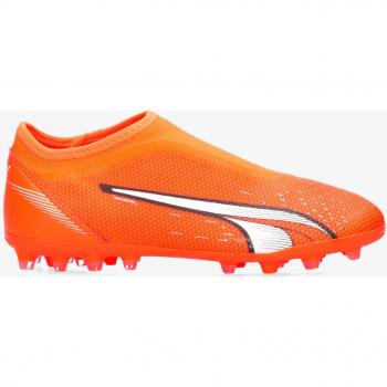 Botas de fútbol Puma Ultra Match para mujer en color naranja
