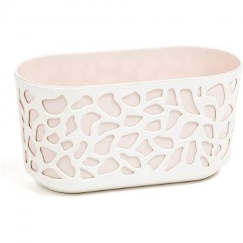 Macetero Lamela DUET 600 Mcrema - Elegante diseño en beige claro para tu hogar