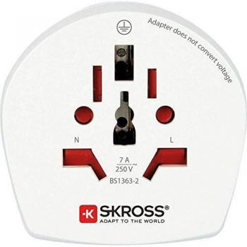 SKROSS Country Adapter World to UK, 7A