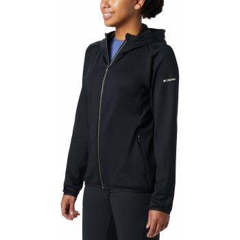Columbia Windgates Forro Polar con Capucha, Mujer, Color: Negro, Talla: L