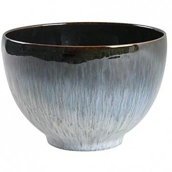 Denby Halo Deep Noodle Bowl 14.5cm Blue-Grey-Black