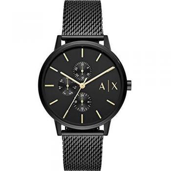 Armani exchange quartz watch with stainless steel strap ax2716