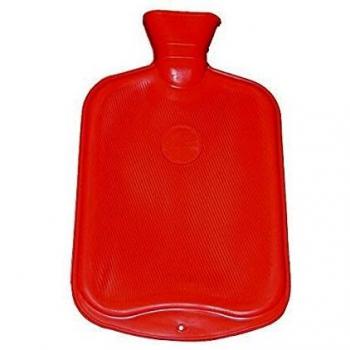 sanodiane Botella de agua caliente Caucho Rojo