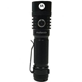 Motorola MR 520 ReLED-Linterna Ligera lúmenes, Color Negro, Unisex Adulto, 300 Lumens-Recargable
