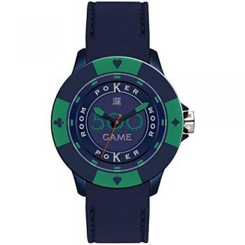 Light Time Reloj Poker Azul