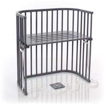 Cuna Co-Sleeping Boxspring Babybay, Gris Ardesia