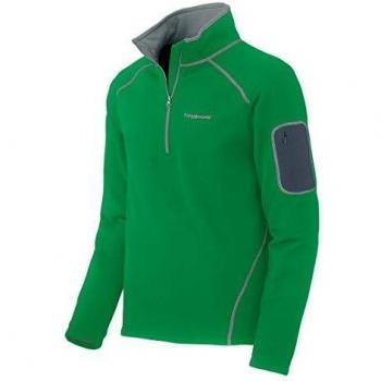 TRANGO Pullover Elon Sudadera, Hombre, Verde Helecho, 2XL
