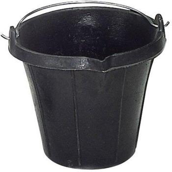 WOLFPACK 10010003 Cubo Obra Goma Con Pico Wolfpack 10 Lt