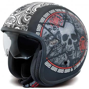 Premier APJETVINFIBSK9000L Casco Premier SK9 BM, Vintage, Multicolor
