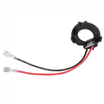 Qiilu 1 par de H7 LED Base Adaptador lámpara faro coche bombilla Clip montaje adaptador soporte