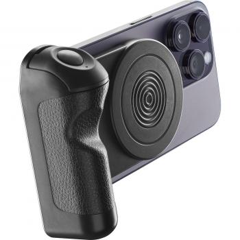 Soporte Móvil Universal Bluetooth para Selfie Magnético Cellularline PICS MAG Negro