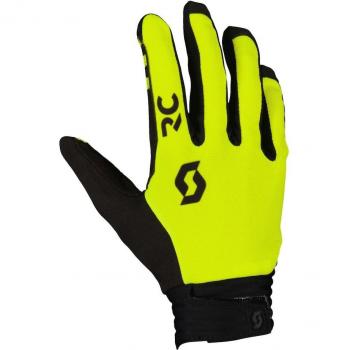 Guante de ciclismo unisex DH FACTORY LF Scott amarillo neón S