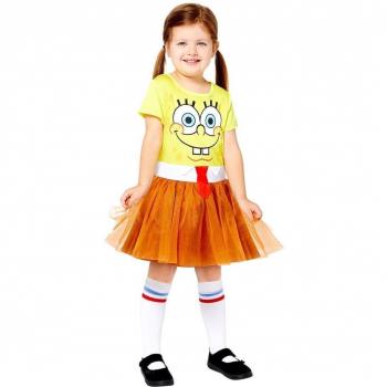 Disfraz Infantil Bob Esponja Liragram Vestido para Niña 10-12 años Modelo 9909162