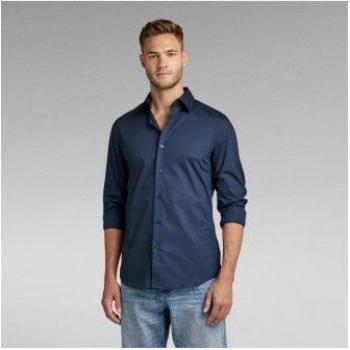 Camisa Manga Larga Slim Azul G-Star