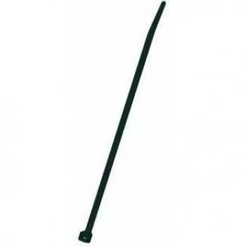 Unex 2244-0 U61X, Brida para Uso Exterior, 4.8mm Ancho, 188mm Longitud, color negro, Paquete de 100