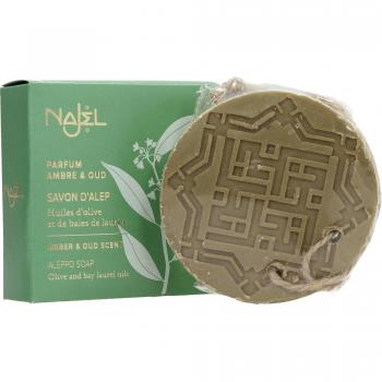 Najel - Aleppo Soap with Amber & Oud 150g - Cosmetics