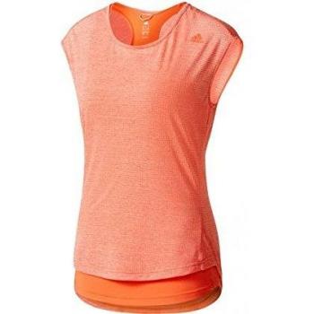 adidas TKO 2 Layer W Camiseta, Mujer, Naranja