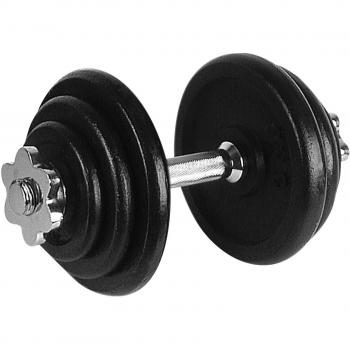 Avento Mancuerna 41HL, 10 kg, Negro