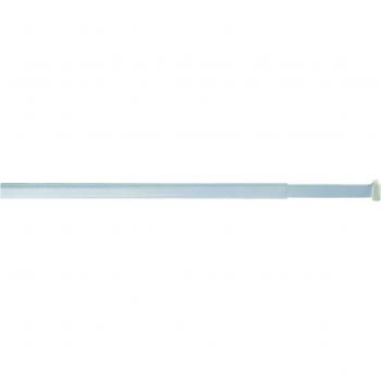 Varilla extensible oval para visillo - Blanco 60-90 cm