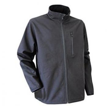Chaqueta Soft Shell Negra Lister 340g/m Talla XXXL