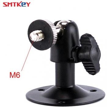Soporte de pared metálico para cámara CCTV y monitor