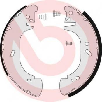 Juego de zapatas de frenos BREMBO S 24 522, kit de frenos de tambor