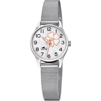 Reloj Infantil Lotus Junior Con Esfera Plateada 18571/G