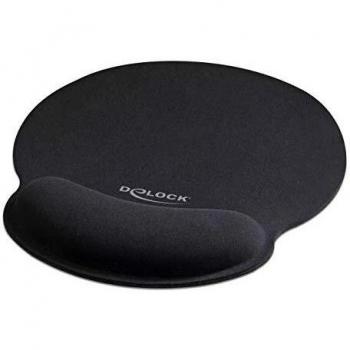 DeLOCK 12559 - Alfombrilla de ratón (Negro)