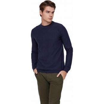 SELECTED FEMME - Jerséi - para hombre Azul azul marino X-Large