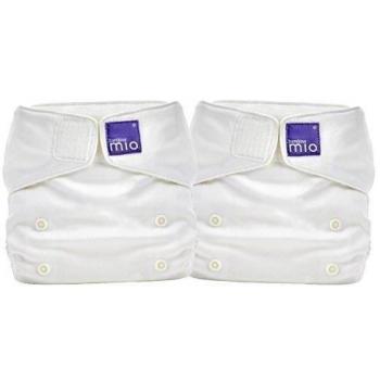 Bambino Mio Miosolo - Pañal todo en uno, 2 unidades, diseño marshmallow, talla única