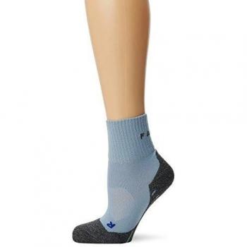 Falke TK2 - Calcetines cortos de senderismo para mujer, mujer, color Azul - azul, tamaño 35-36