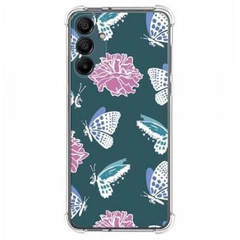 Funda Silicona Antigolpes Flores 10 para Samsung Galaxy S24+ Plus 5G
