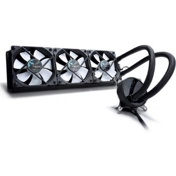 Fractal Design Celsius S36 - 360mm Radiator Liquid CPU Cooler with Intelligent Controls, 3x Dynamic X2 PWM GP-12 Silent Fans, G 1/4 Fitting in Black and White