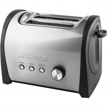 Alfa 22648 - Tostadora inox 2pc. 800w. kuken