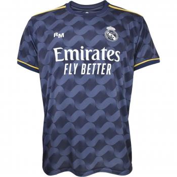 Camiseta Real Madrid CF 2023-24 Réplica Oficial Niño segunda equipación fútbol
