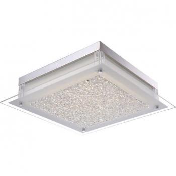 Lámpara de techo clásica Vetti Chrome LED empotrada, cromo, blanco frío 4000K, 1600lm
