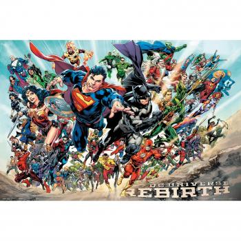Póster Horizontal DC Comics - Renacimiento