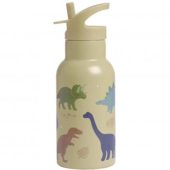 Gourde Isotérmica de Acero Inoxidable para Niños - Dinosauros 350 ml - A Little Lovely Company