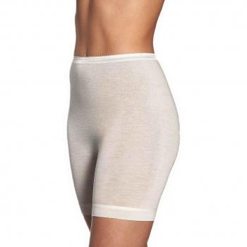 Pantalones Largos Mey Exquisite (Lana/Seda) Blanco Crema 46 Damen