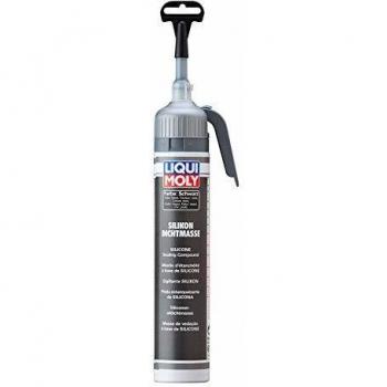 Liqui Moly 6185 - Pasta Estanqueizante de Silicona Negra, 200 ml